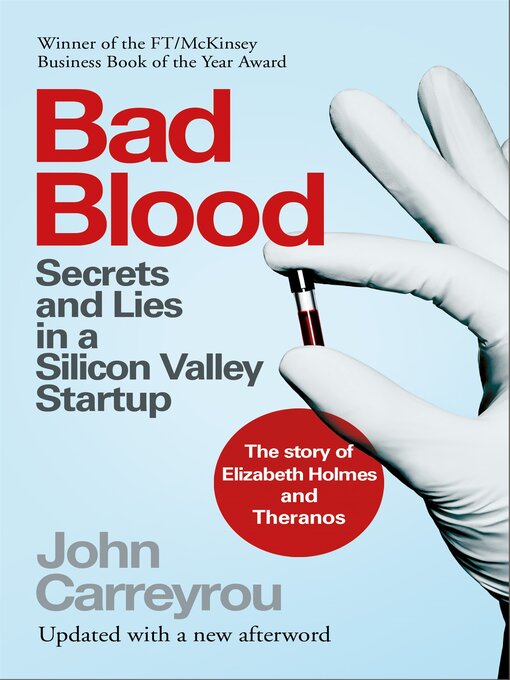 Title details for Bad Blood by John Carreyrou - Wait list